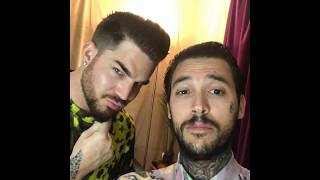 Adam Lambert : New haircut in Lisbon, Portugal 2018-06-06