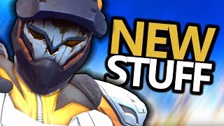 ALL NEW SKINS & EMOTES! Summer Games 2017 (Overwatch)