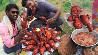 KING OF CHICKEN LEGS Fry | Spicy and Crispy Chicken Legs | VILLAGE FOOD