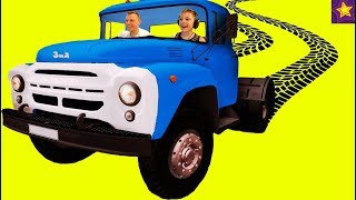ЗАВЕЛИ ЗИЛ 130 и ПОЕХАЛИ в Город!!! Как ИГОРЮША грузовиком в симуляторе управлял? Видео для детей