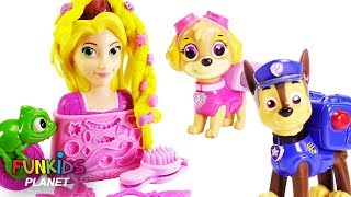 Paw Patrol & Play Doh Sparkle Barbie Disney Princess Shoes High Heels Dress
