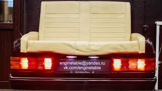EngineTable-диван из mercedes w201