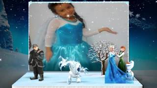 Projeto Proshow Producer Álbum 3D frozen