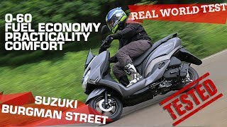 Suzuki Burgman Street 125 | Real World Road Test | ZigWheels.com