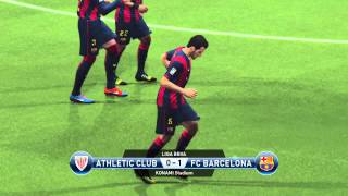 Pro Evolution Soccer 2015 video 3 partido de Liga 3