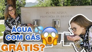 BEBI ÁGUA COM GÁS DE GRAÇA DIRETO DA FONTE ??