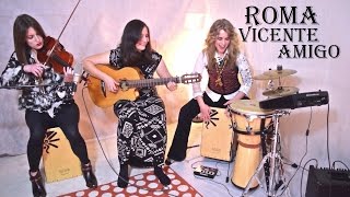 Vicente Amigo - Roma (cover with FREE TAB) feat Heidi Joubert