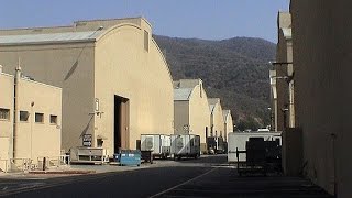 Driving the Warner Brothers Lot in Los Angeles