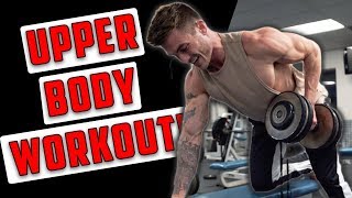 Upper Body Workout with Dumbbells | 6 Upper Body Exercises