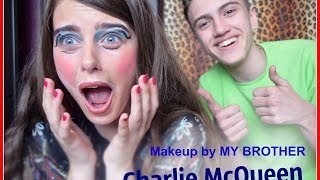 БРАТ ДЕЛАЕТ МАКИЯЖ СЕСТРЕ НА СВИДАНИЕ!!СМОТРЕТЬ ВСЕМ! ОЧЕНЬ СМЕШНО!