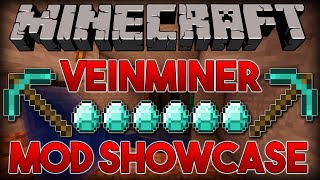 Minecraft Mod Showcase: VeinMiner Mod [1.8 Forge]