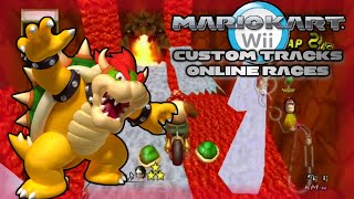 Mario Kart Wii - Custom Tracks Online #1 - CTGP Revolution (Live Commentary)