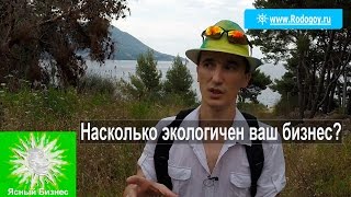 Насколько экологичен ваш бизнес [Родогой Орлов]