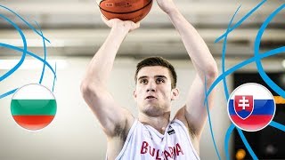 Bulgaria v Slovakia - Full Game - FIBA U18 European Championship Division B 2018