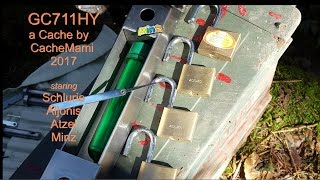 ? Lockpicking Geocaching bei Steinalben GC711HY Geocache