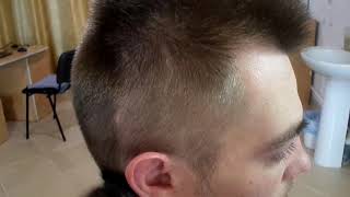 Мужская стрижка площадка - как стричь площадку