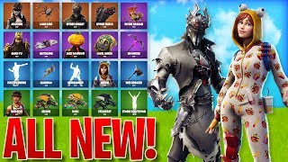 *ALL NEW* LEAKED SKINS/ITEMS IN FORTNITE! - Skins, Emotes & MORE! (Fortnite Battle Royale)