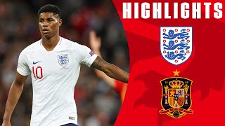 England 1-2 Spain | Last-minute Equaliser Controversially Ruled Out | Official Highlights