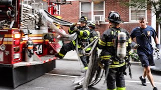 **Pre-Arrival 10-75** [ Manhattan Box 1203 ] All-Hands Fire in 4th Floor Apartment