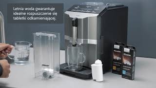 Siemens EQ.3 - jak czyścić i odkamieniać