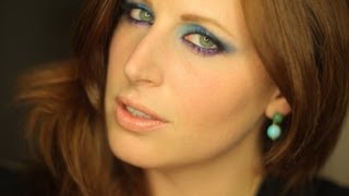 Makeup Tutorial Trucco Blu Viola