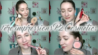 Revue 1ère impressions P2 cosmetics (Leclerc)