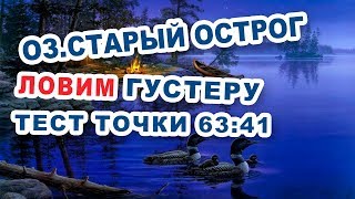 Русская Рыбалка 4 - Оз.Старый Острог.Тест точки 63:41