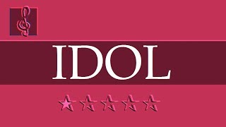Harmonica & Guitar Duet - BTS 방탄소년단 - IDOL (Sheet music - Guitar chords)