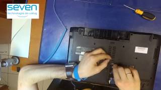 Samsung r780 series disassembly, fan cleaning