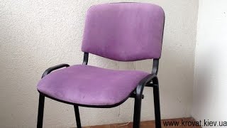 Как перетянуть офисный стул iso своими руками
