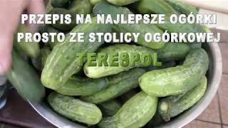 PRZEPIS NA OGÓRKI KISZONE W BUTELKACH
