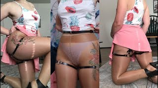 Leather harness from Etsy!