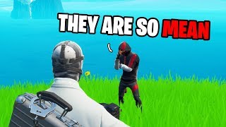 Ikonik Skin Gets Bullied For Being A Rich Kid... (Fortnite)