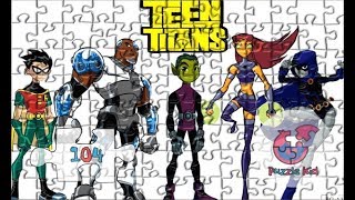 Teen Titans Super Puzzle Kid Nursery Puzzle Games