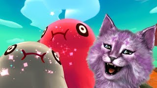 ФЕРМА СЛИЗНЕЙ #9 ЗАКОРМИЛА ГОРДО slime rancher говорящая КОШКА ЛАНА играет