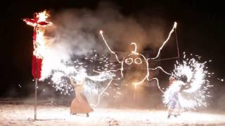 #ОгненноеШоу в русском-народном стиле на Масленицу!