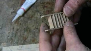 Школа Судомоделиста - 61 Изготовление трапов. Изготовление лафетов.