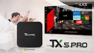 Trên tay Android TV Box TX5 Pro new 2019 - Ram 4G, bộ nhớ 32G, S905X2