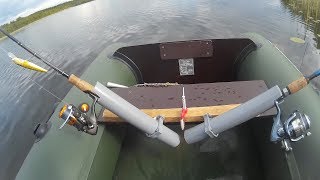 ПОДСТАВКА ДЛЯ УДИЛИЩ В ЛОДКУ СВОИМИ РУКАМИ ЗА 50 РУБЛЕЙ!! КРЕПЕЖ ДЛЯ ТРОЛЛИНГА
