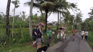 Biking in Ubud, Bali
