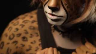 Cheetah boy. Amazing airbrush bodyart and makeup video! (Мальчик гепард. бодиарт, рисунок по телу)