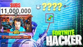 ME MATA UN HACKER Y GANA LA PARTIDA MIENTRAS LLEGO A 11.000.000 SUBS EN FORTNITE - TheGrefg