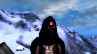 Oblivion: Darth Revan punches The Adoring Fan in the face