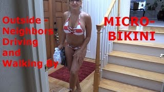 Bikini MILF Mom 55 - Ironing Shirts