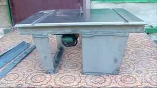 самодельная циркулярка из ручной пилы (часть 2)