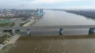 DJI Phantom 3 полет над г. Барнаул.