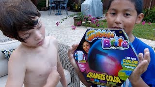 Super Wubble Brite Wubble Bubble ball!