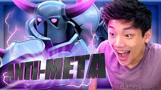 CRIEI UM NOVO DECK ANTI-META!! PEKKA CONTROL - CLASH ROYALE