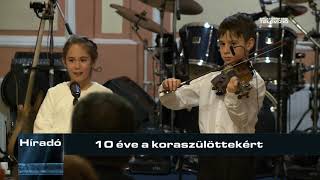 10 éve a koraszülöttekért – ZTV Híradó 2020-02-17