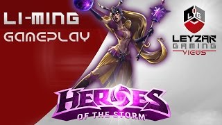 Heroes of the Storm (Gameplay) - Li-Ming, Teleport Build (PTR HotS Quick Match)